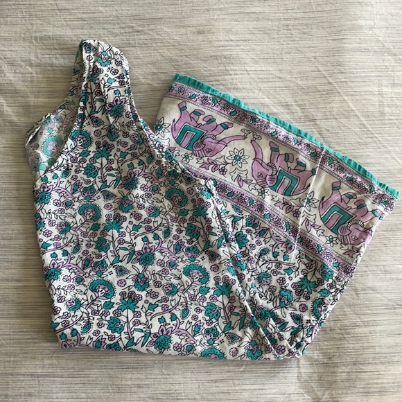 Fashion Fuse Cotton Elephant Top Sz M - Picture 1 of 7